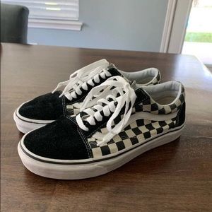 Checkered Old Skool Vans